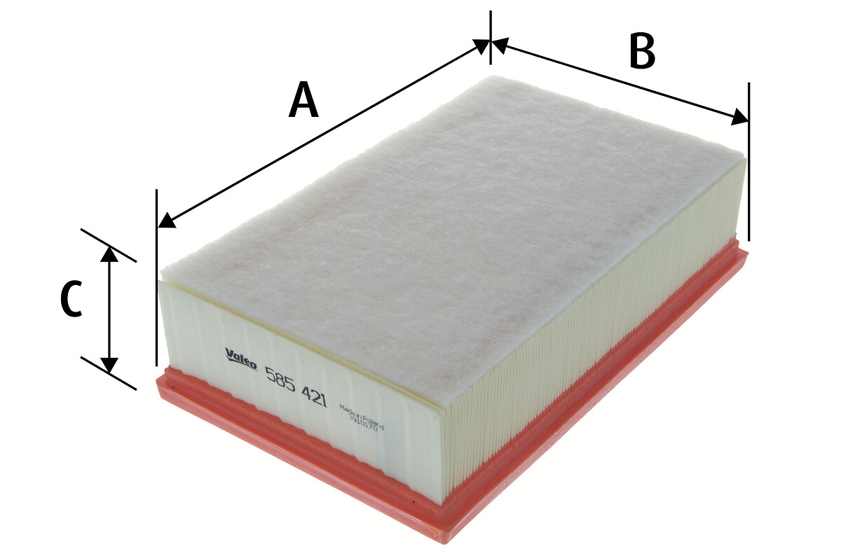 Filtro aria - 585421 VALEO